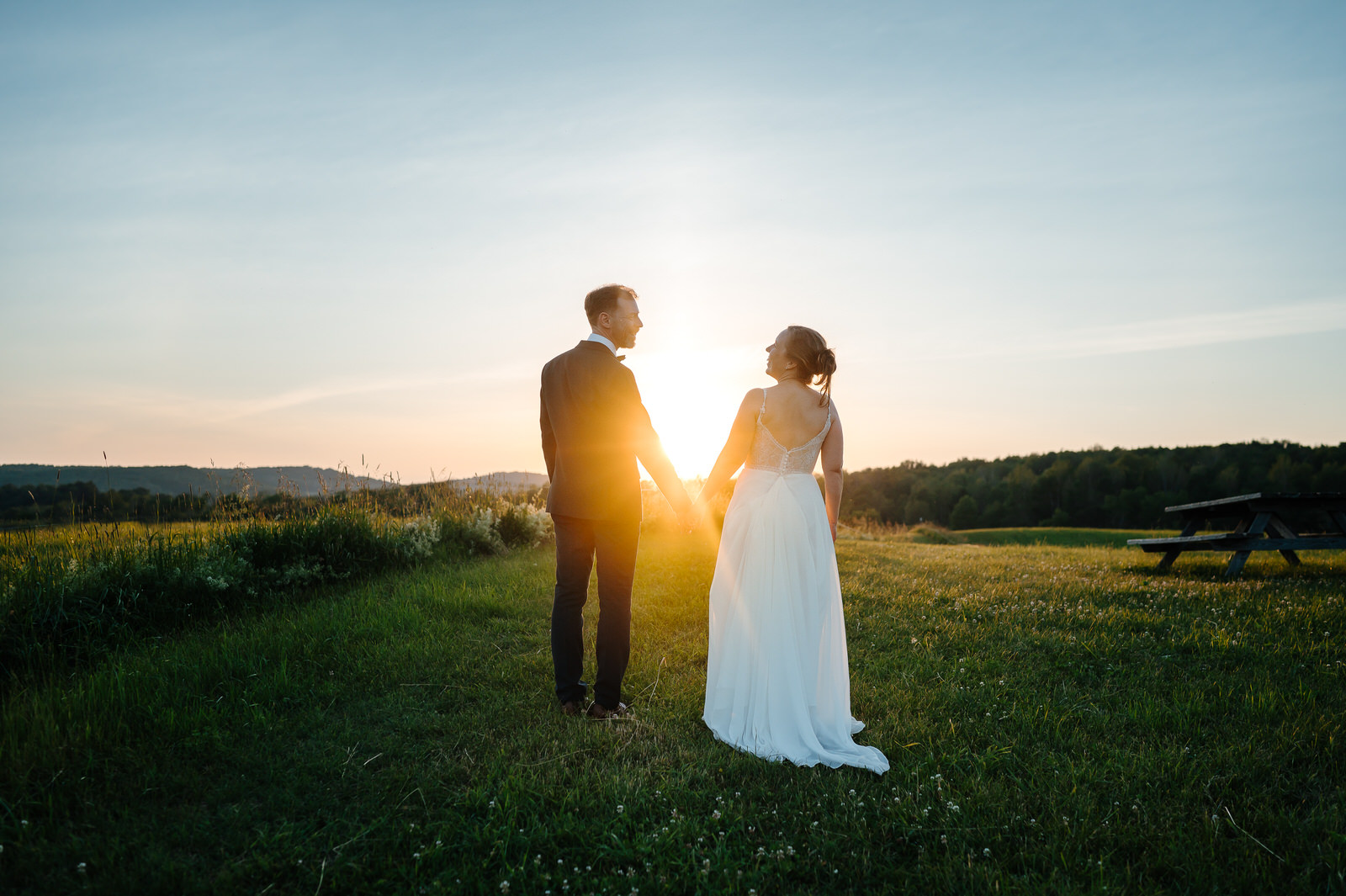 Mariage à l’Auberge West Brome en Estrie
