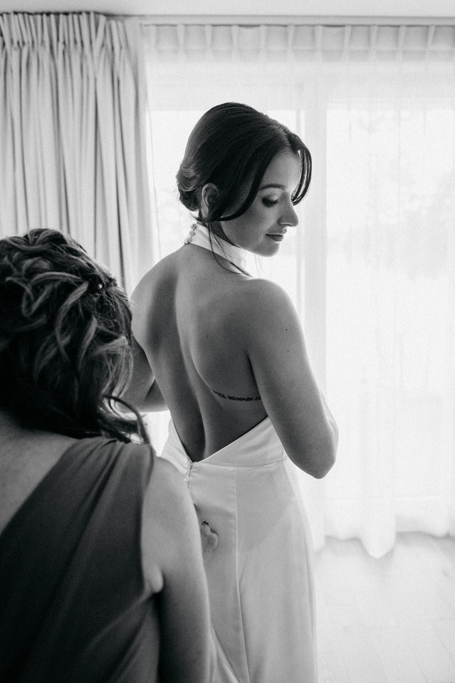 Mariage au Ripplecove Hotel & Spa – preparations