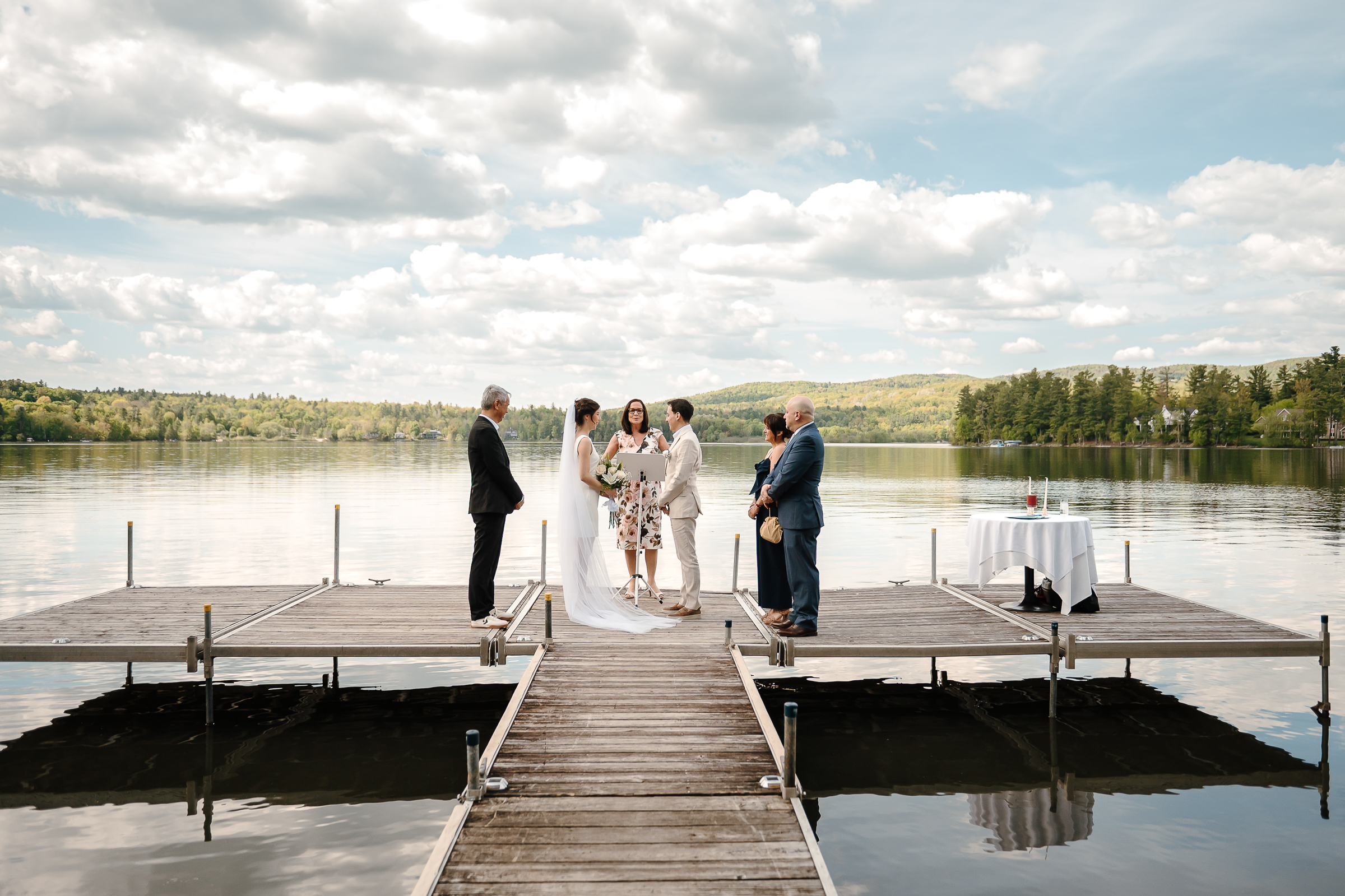 Mariage intime au Ripplecove Hotel & Spa dans les Cantons-de-l’Est